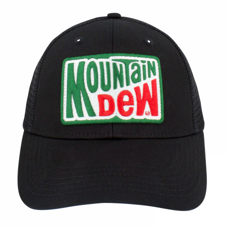 Mountain Dew Logo Adjustable Trucker Hat